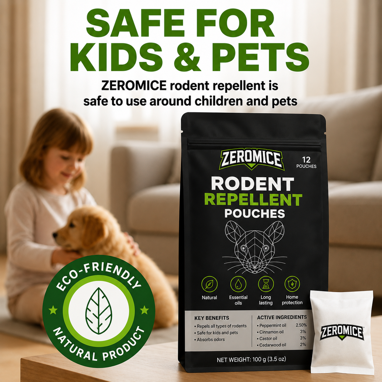 ZeroMice™ Rodent Repellent
